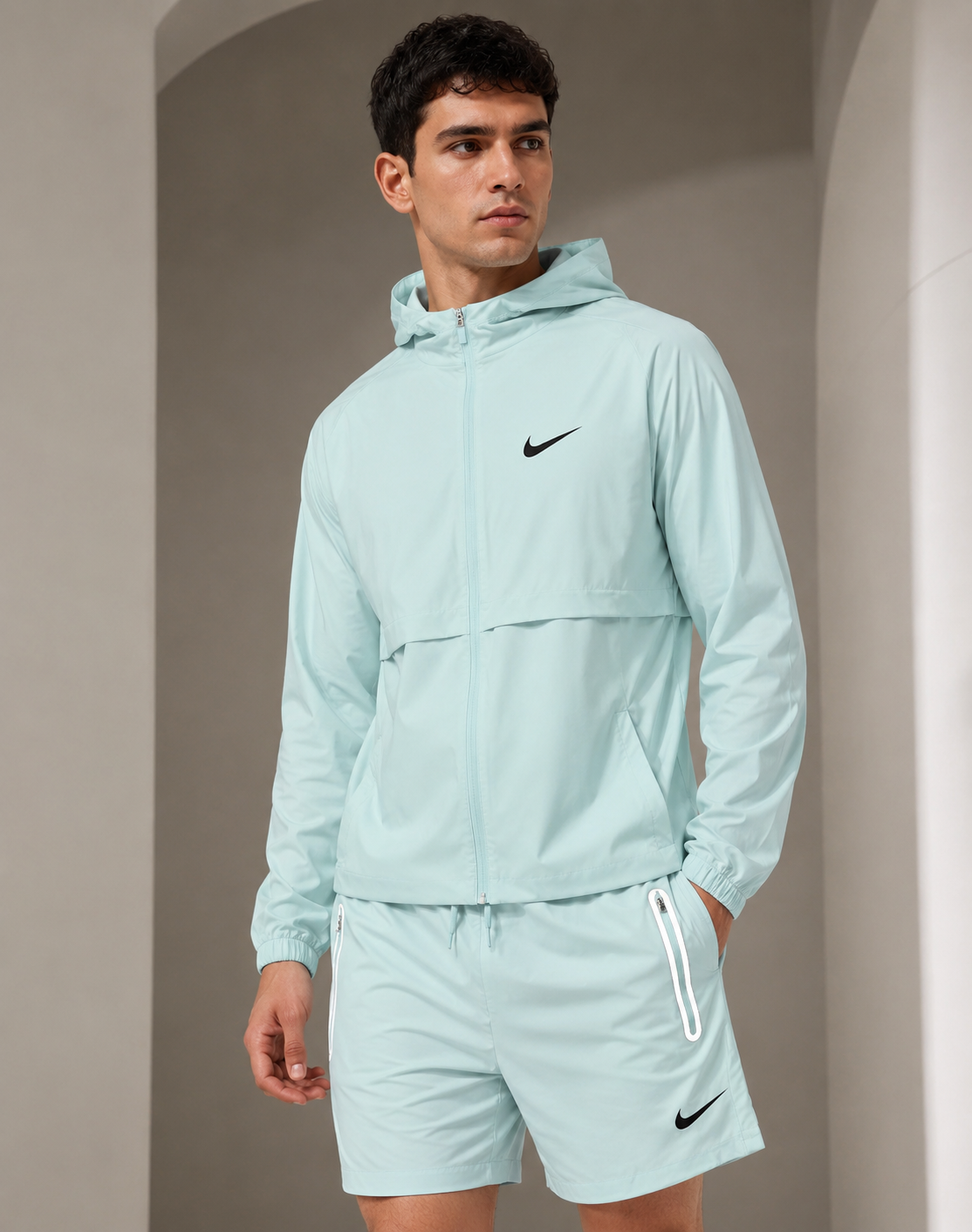 AAA QUALITY ASICS 3 PC SHORTSET SIZES SMALL TO XL