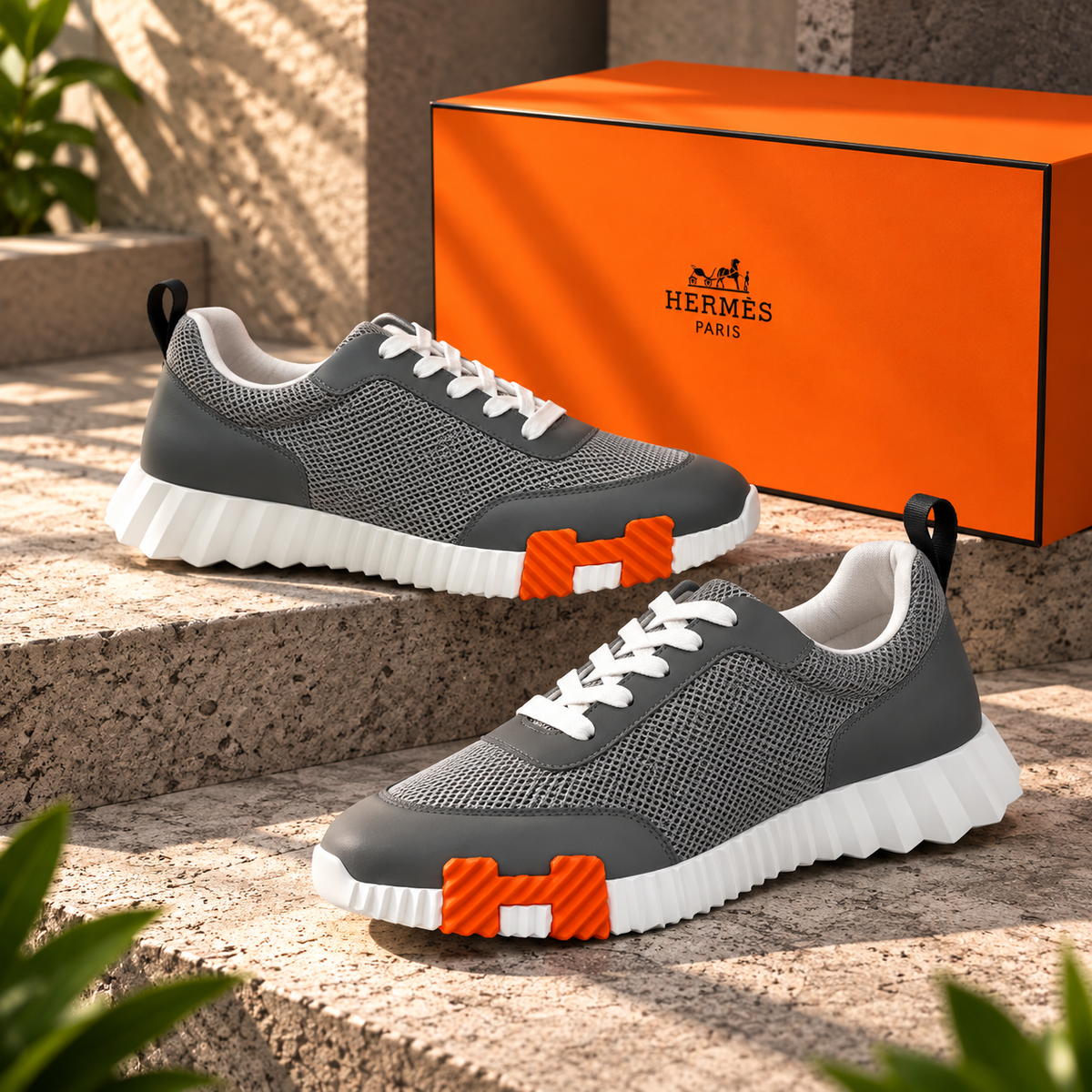 HIGH END HERMES BOUNCING SHOES