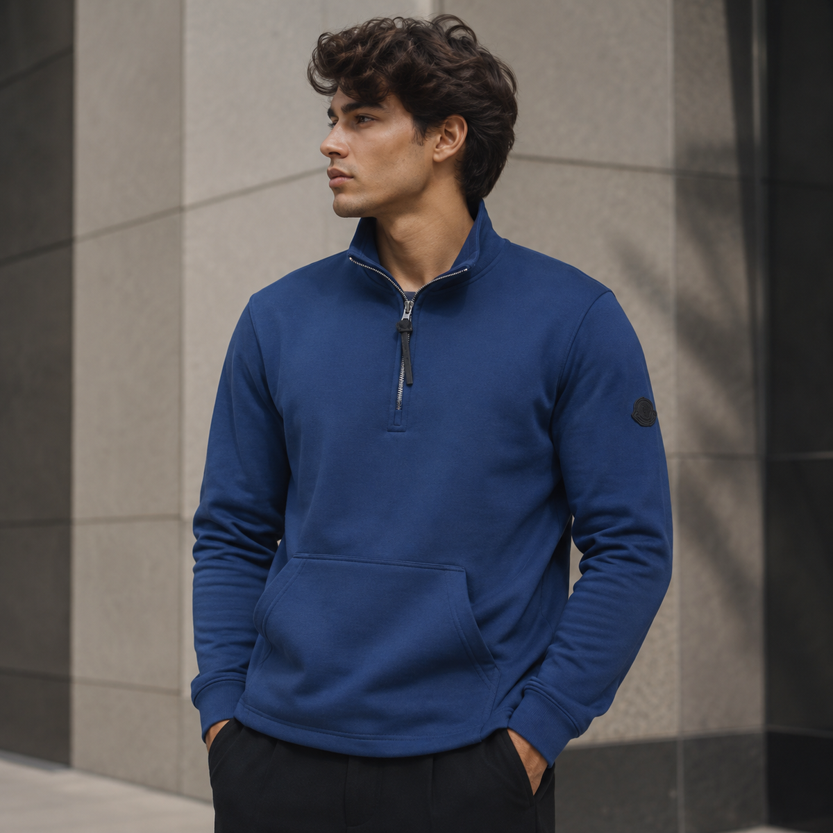 SUPER CLONE MONCLER HALF ZIP SWEAT ARRIVED