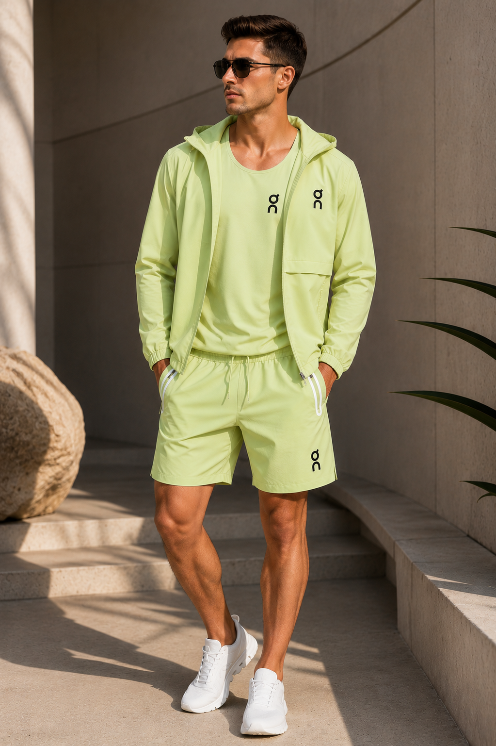 AAA Quality 3-Piece Short Set – Premium Jacket, T-Shirt & Shorts – Sizes S–XL