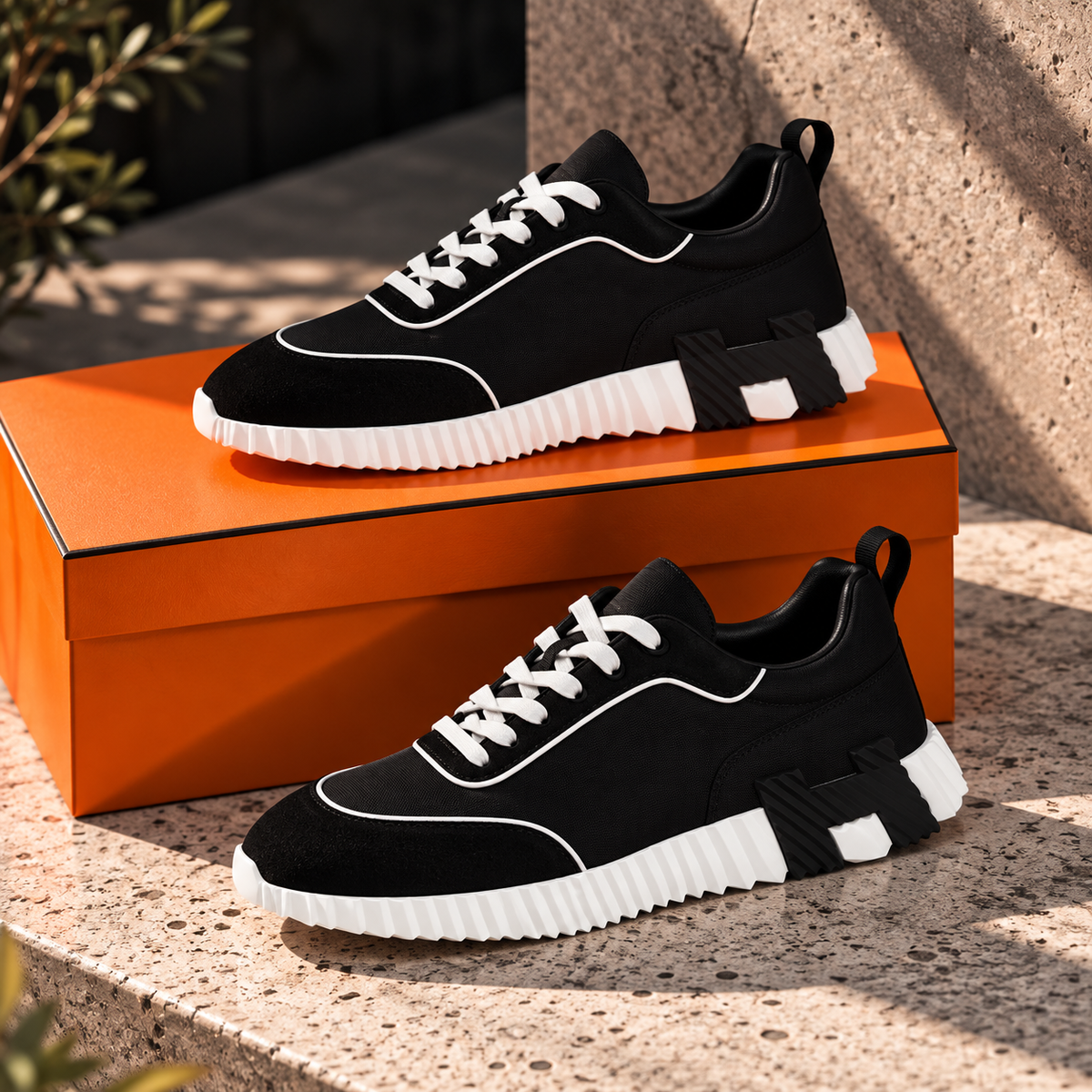 HIGH END HERMES BOUNCING SHOES
