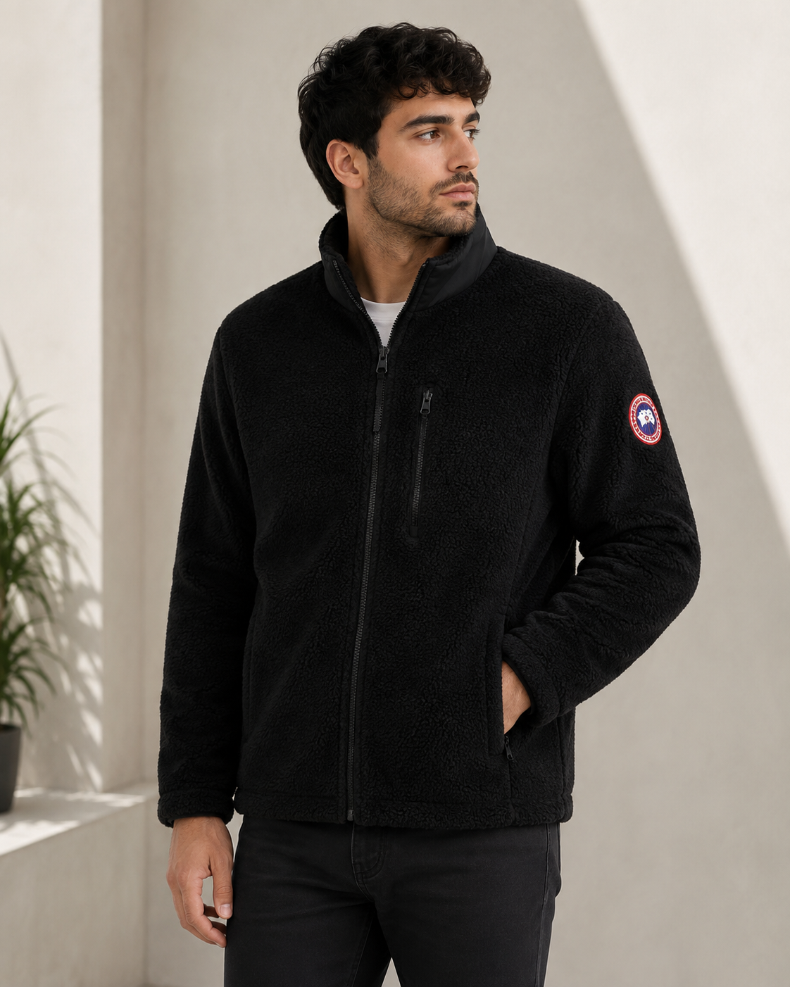 SUPER CLONE CANADA GOOSE KELOWNA FLEECE JACKET