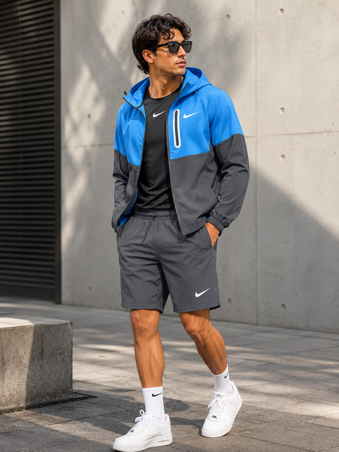 AAA QUALITY NIKE 3 PC SHORTSET SIZES SMALL TO XL