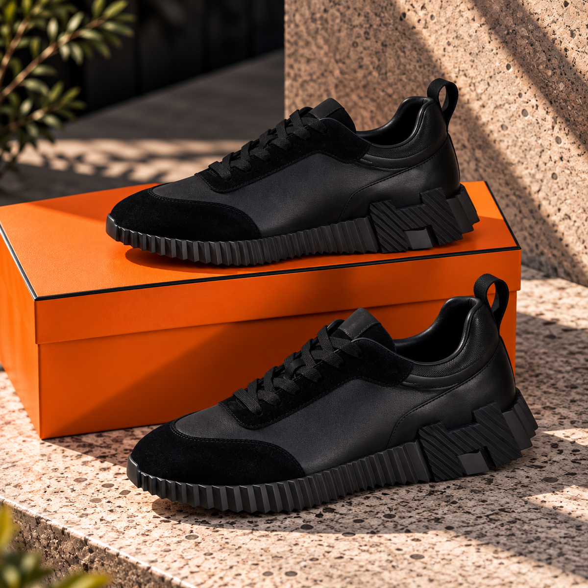 HIGH END HERMES BOUNCING SHOES