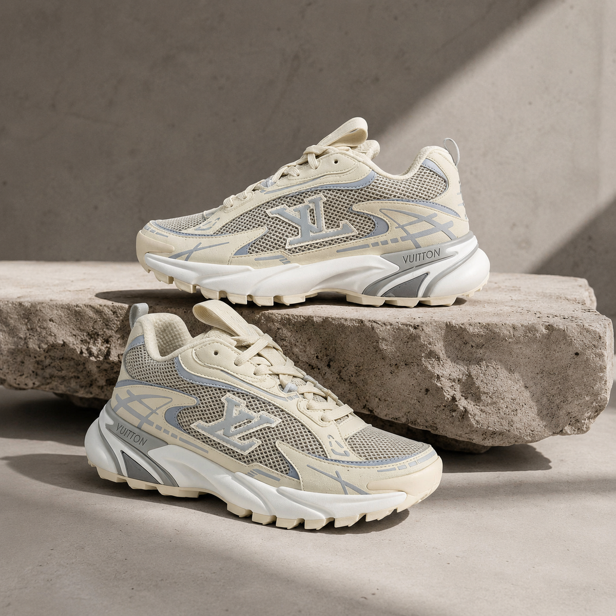 SUPER CLONE NEW LV TATIC TRAINERS SIZES 7 TO 12