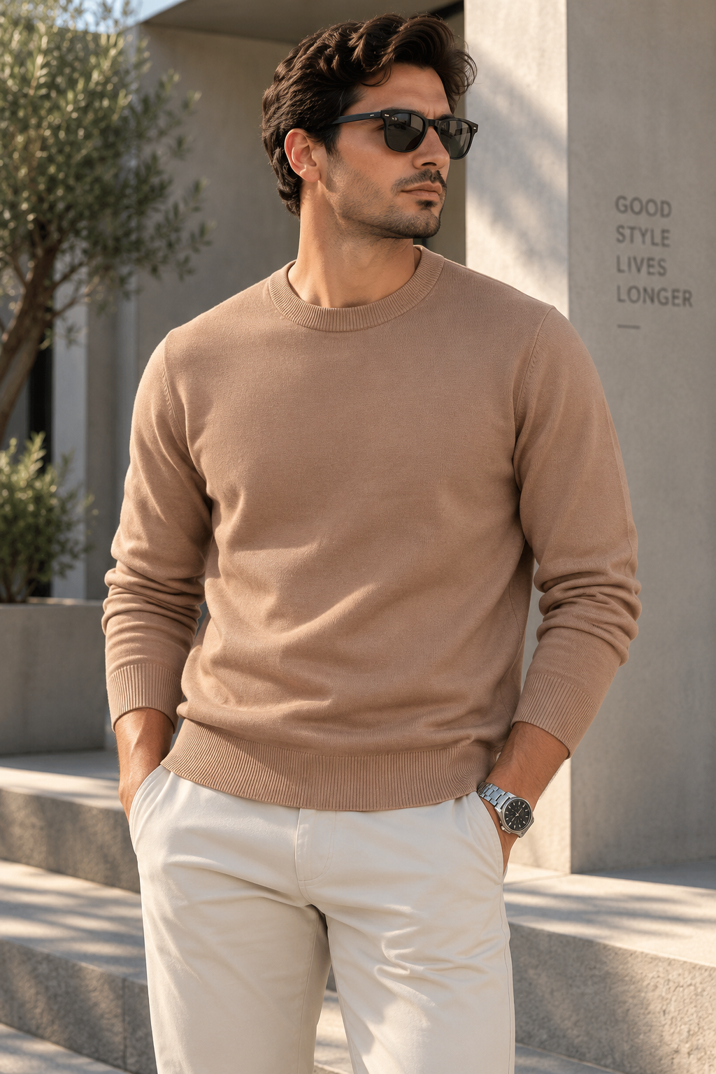 SUPER CLONE LORO PIANA KNITTED SWEAT