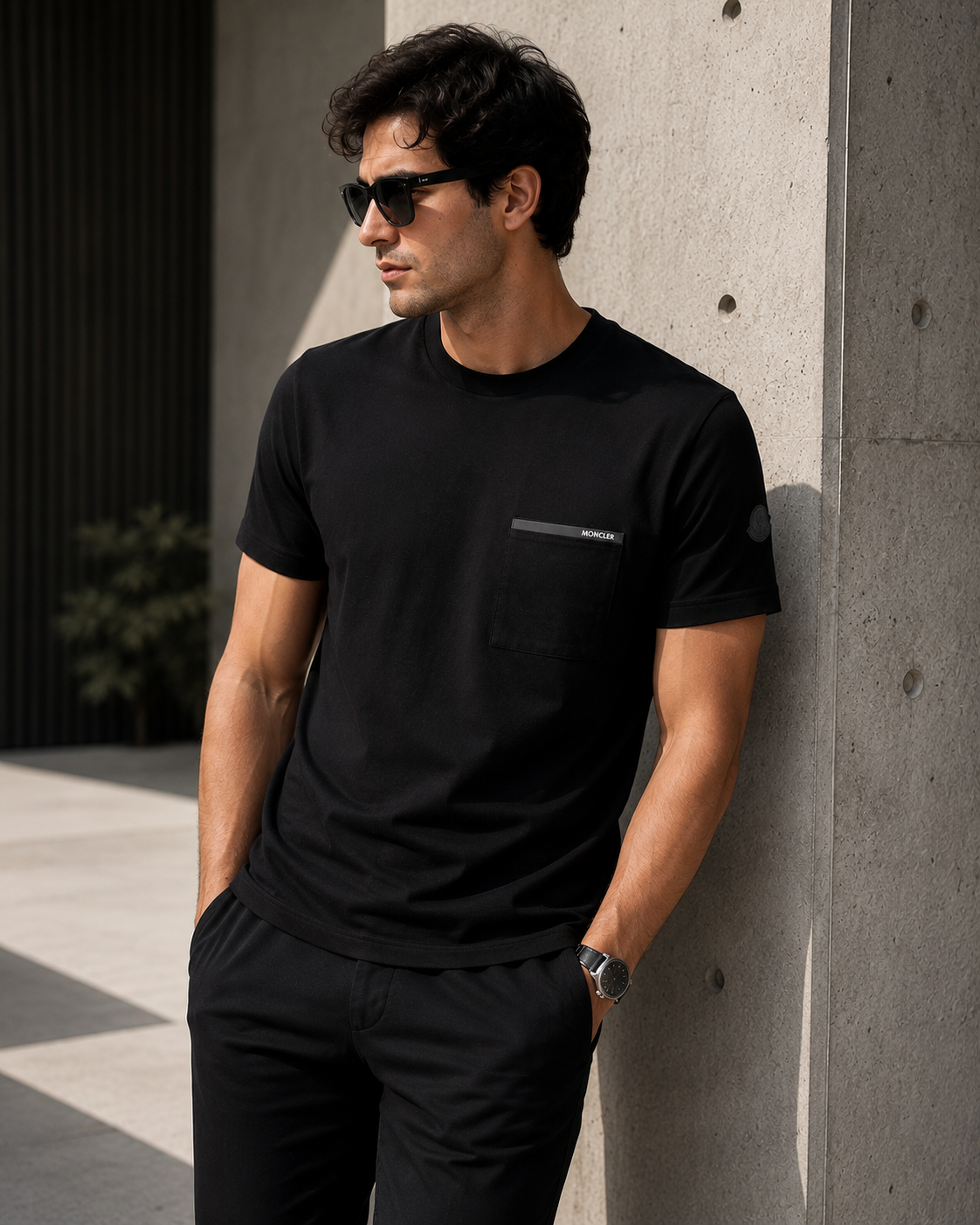 SUPER CLONE MONCLER TEE SIZES SMALL TO XXL