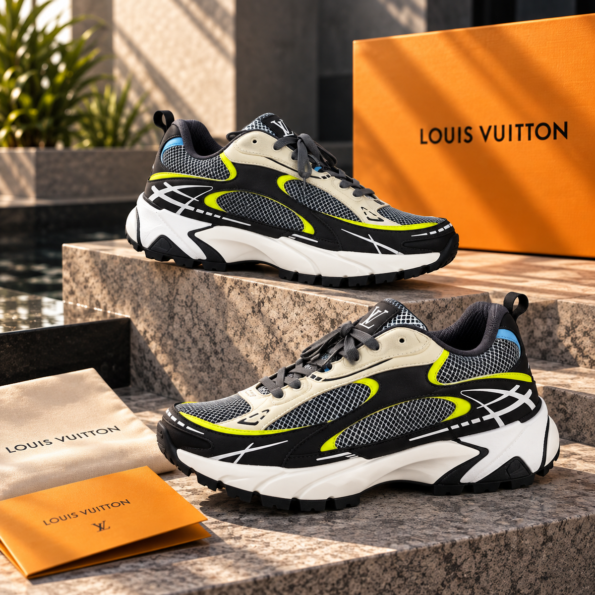SUPER CLONE NEW LV TATIC TRAINERS