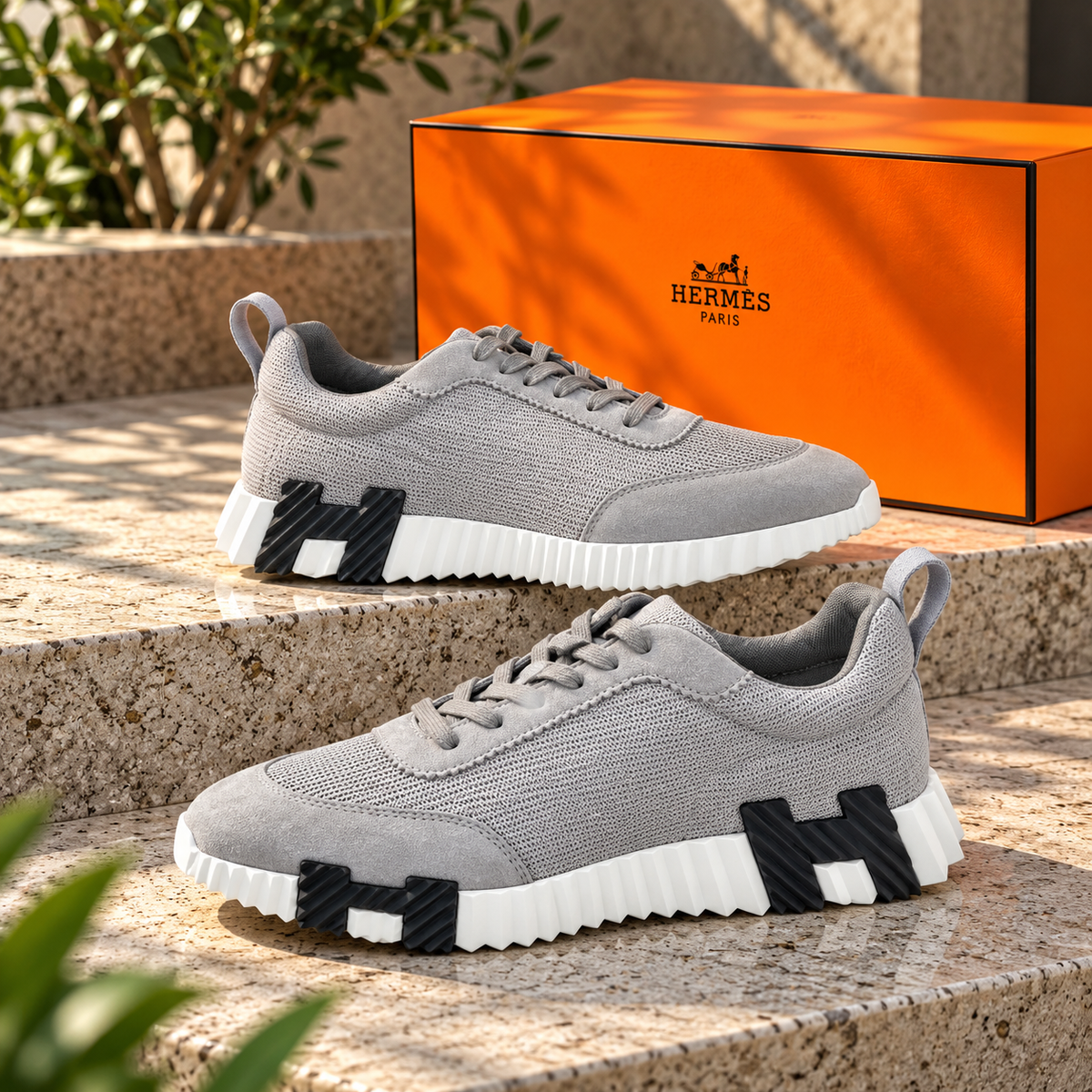 HIGH END HERMES BOUNCING SHOES