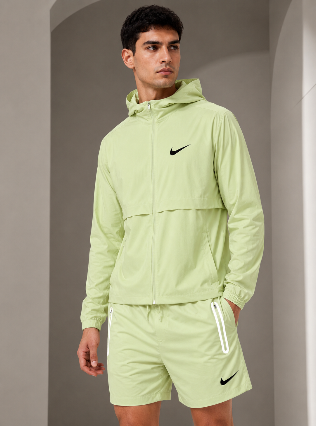 AAA QUALITY ASICS 3 PC SHORTSET SIZES SMALL TO XL