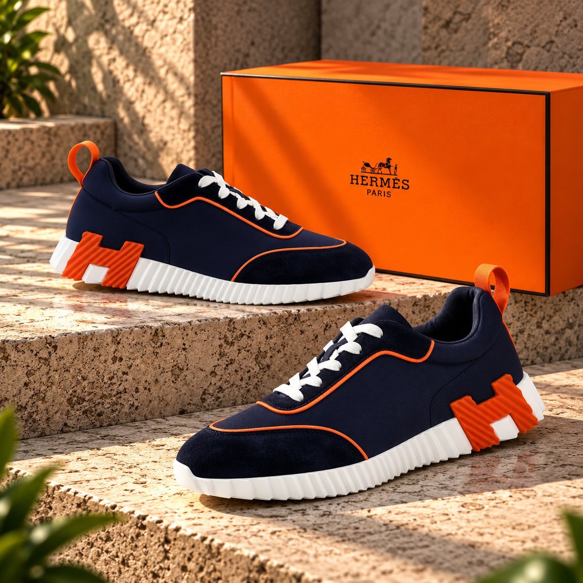 HIGH END HERMES BOUNCING SHOES