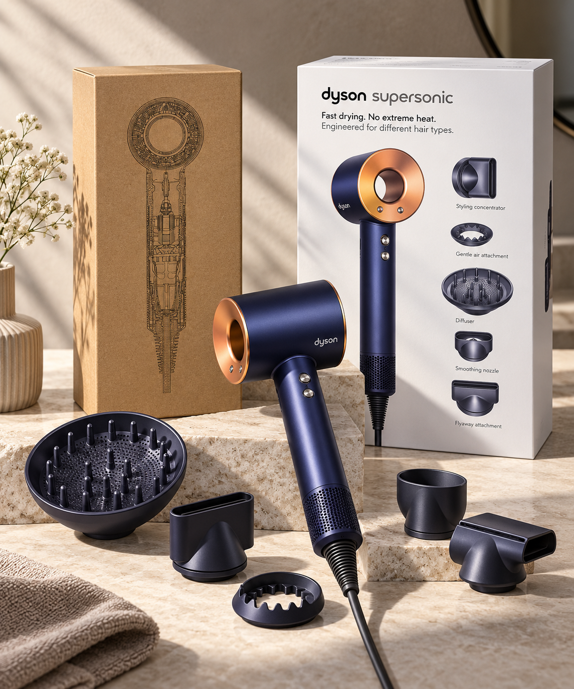 SUPER CLONE DYSON SUPERSONIC HAIR DRYER