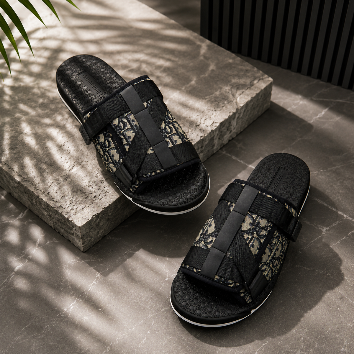 HIGH END DIOR ALPHA OBLIQUE SANDAL WITH FULL PACKAGING ETC SIZES 7 TO 11