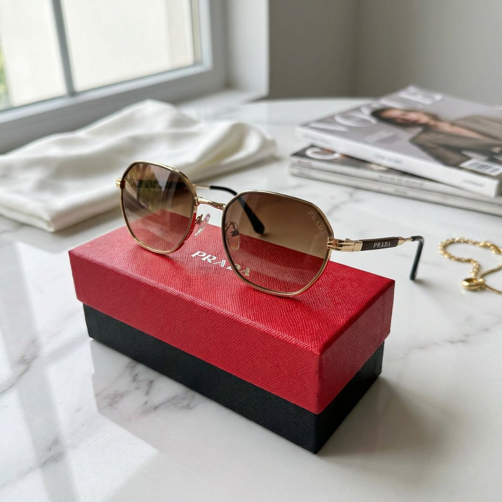 TOP QUALITY PRADA SUNGLASSES WITH FULL PACKAGING ETC