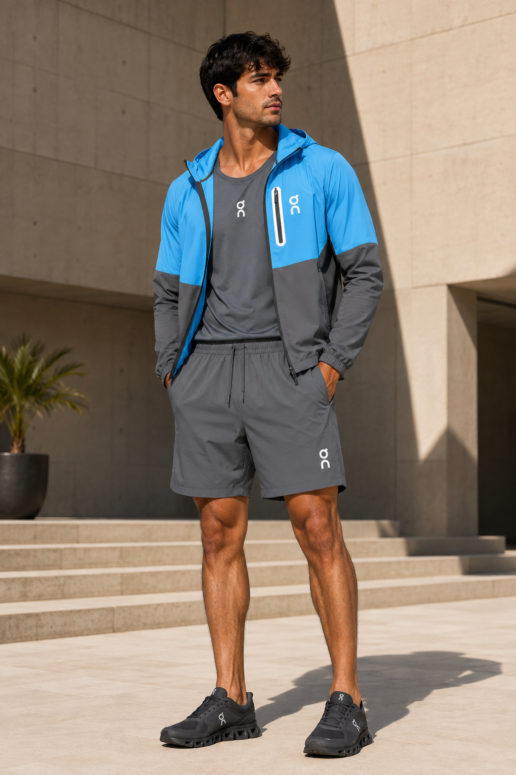 AAA Quality 3-Piece Short Set – Premium Hooded Jacket, T-Shirt & Shorts – Sizes S–XL