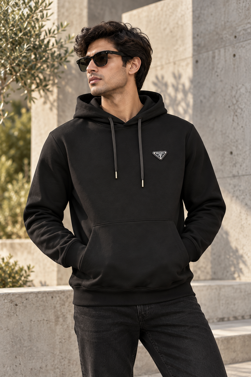 SUPER CLONE PRADA HOODY