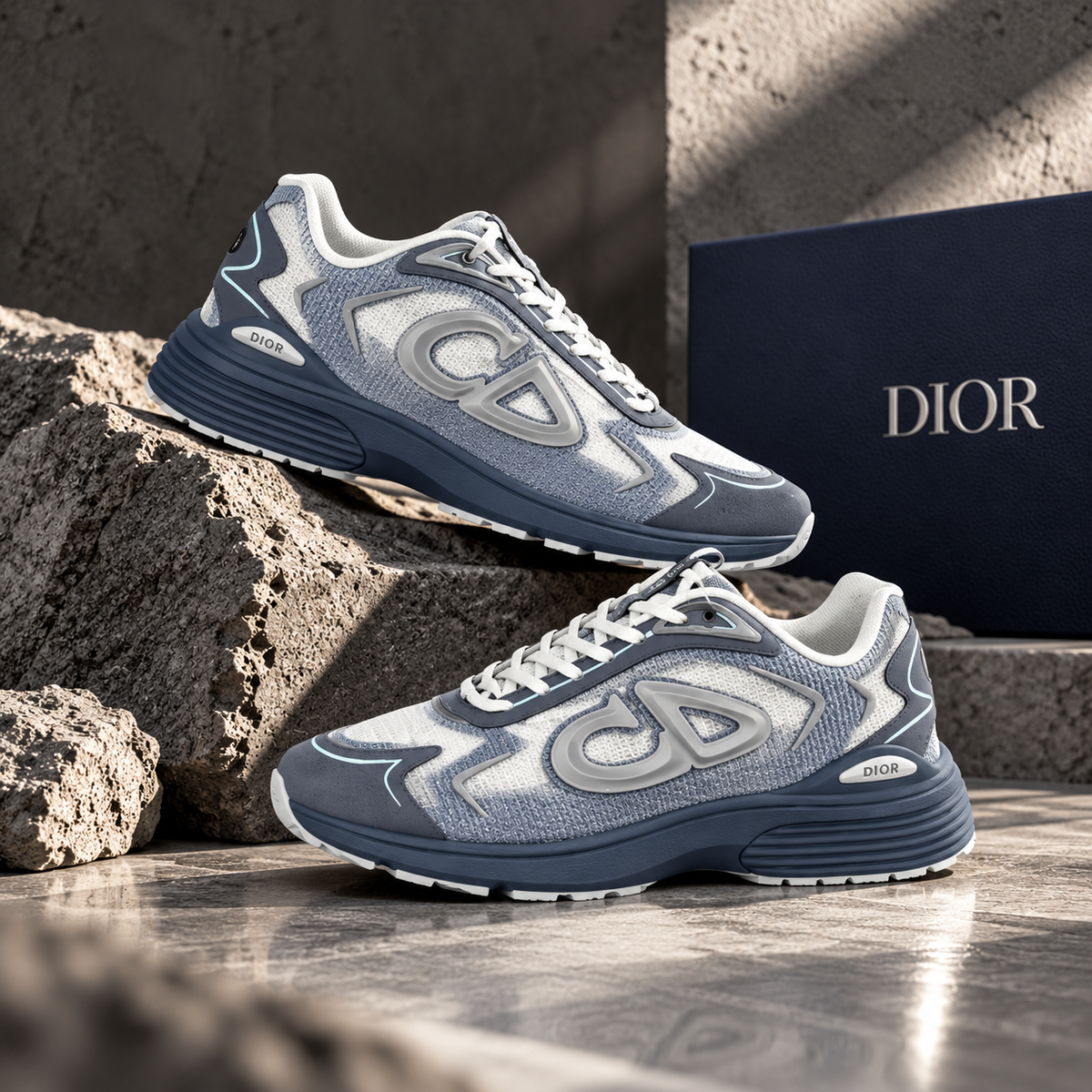 HIGH END  DIOR B30 COUNTDOWN SNEAKERS