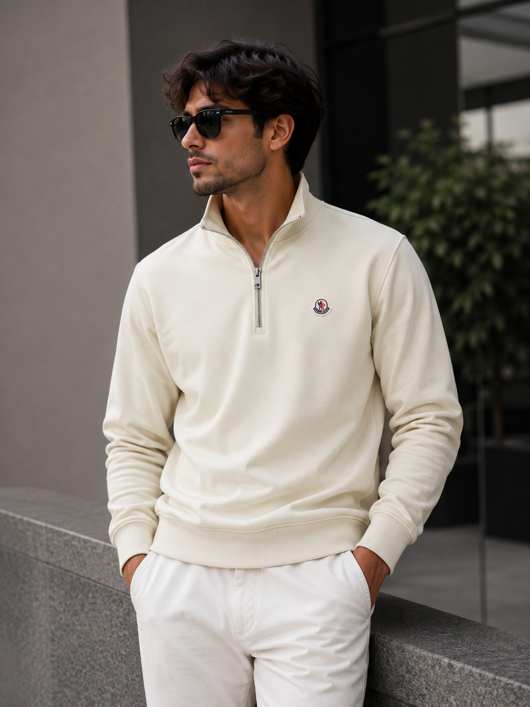 SUPER CLONE MONCLER HALF ZIP SWEAT ARRIVED
