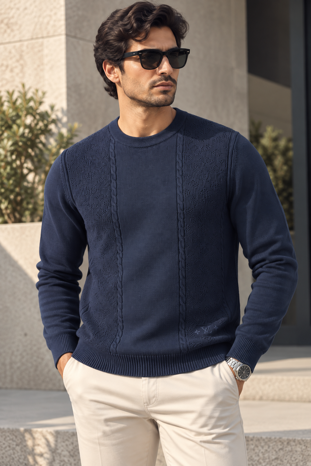 SUPER CLONE LV KNITTED SWEAT
