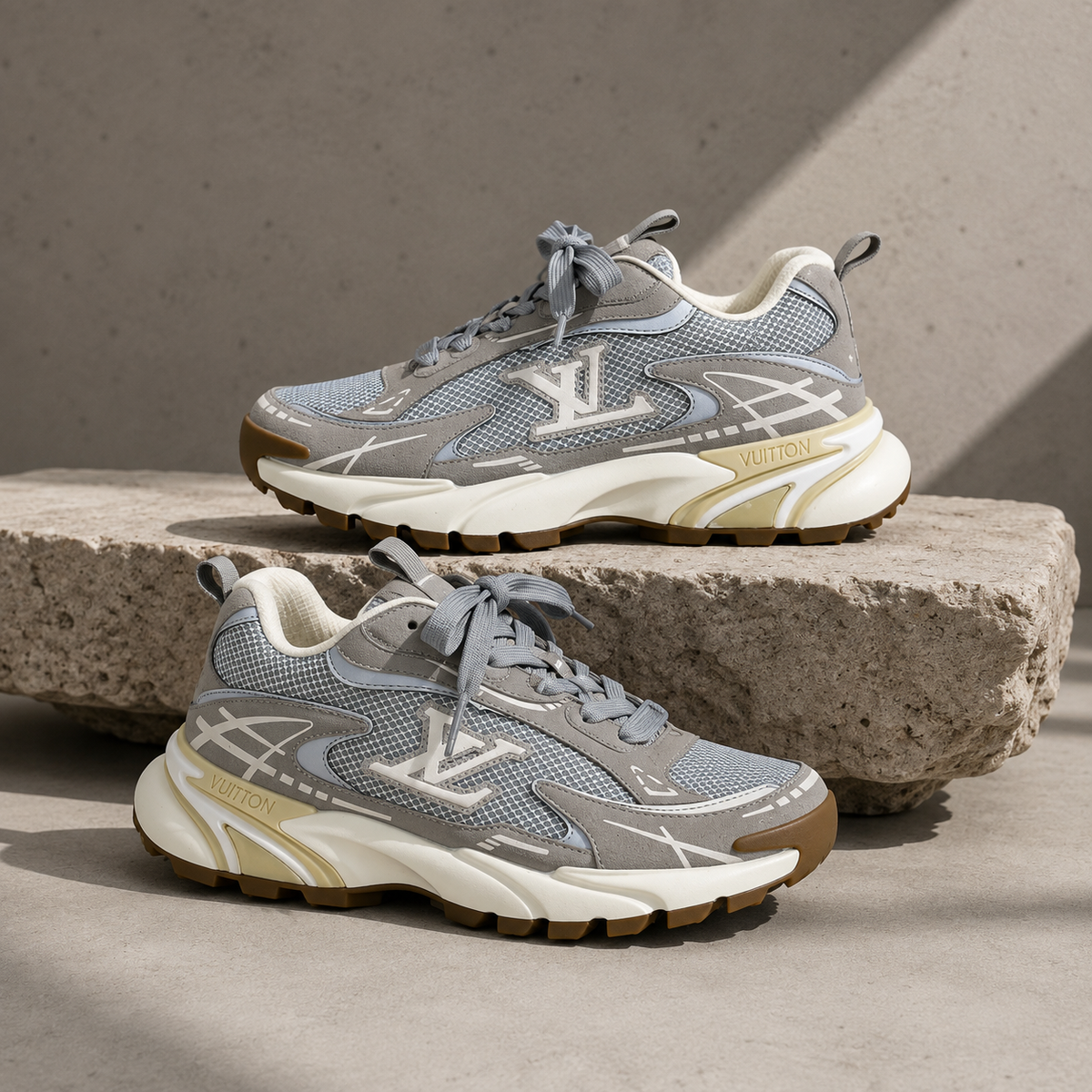 SUPER CLONE NEW LV TATIC TRAINERS SIZES 7 TO 12