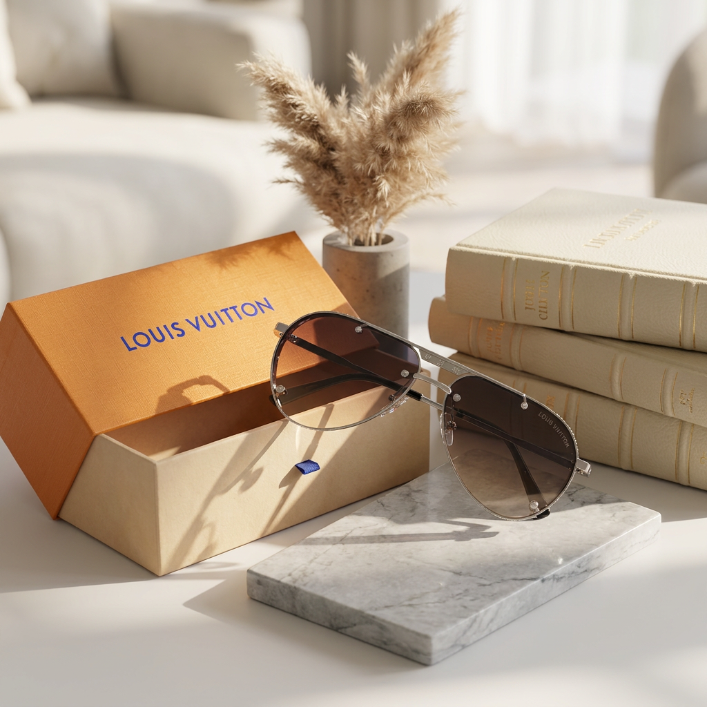 TOP QUALITY LV  SUNGLASSES WITH FULL PACKAGING ETC