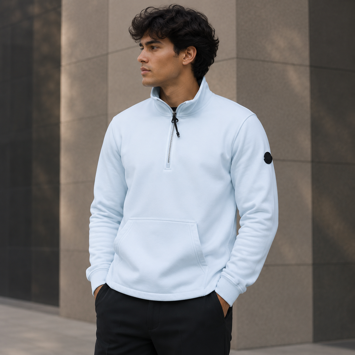 SUPER CLONE MONCLER HALF ZIP SWEAT ARRIVED