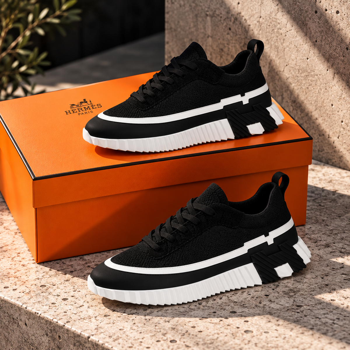 HIGH END HERMES BOUNCING SHOES