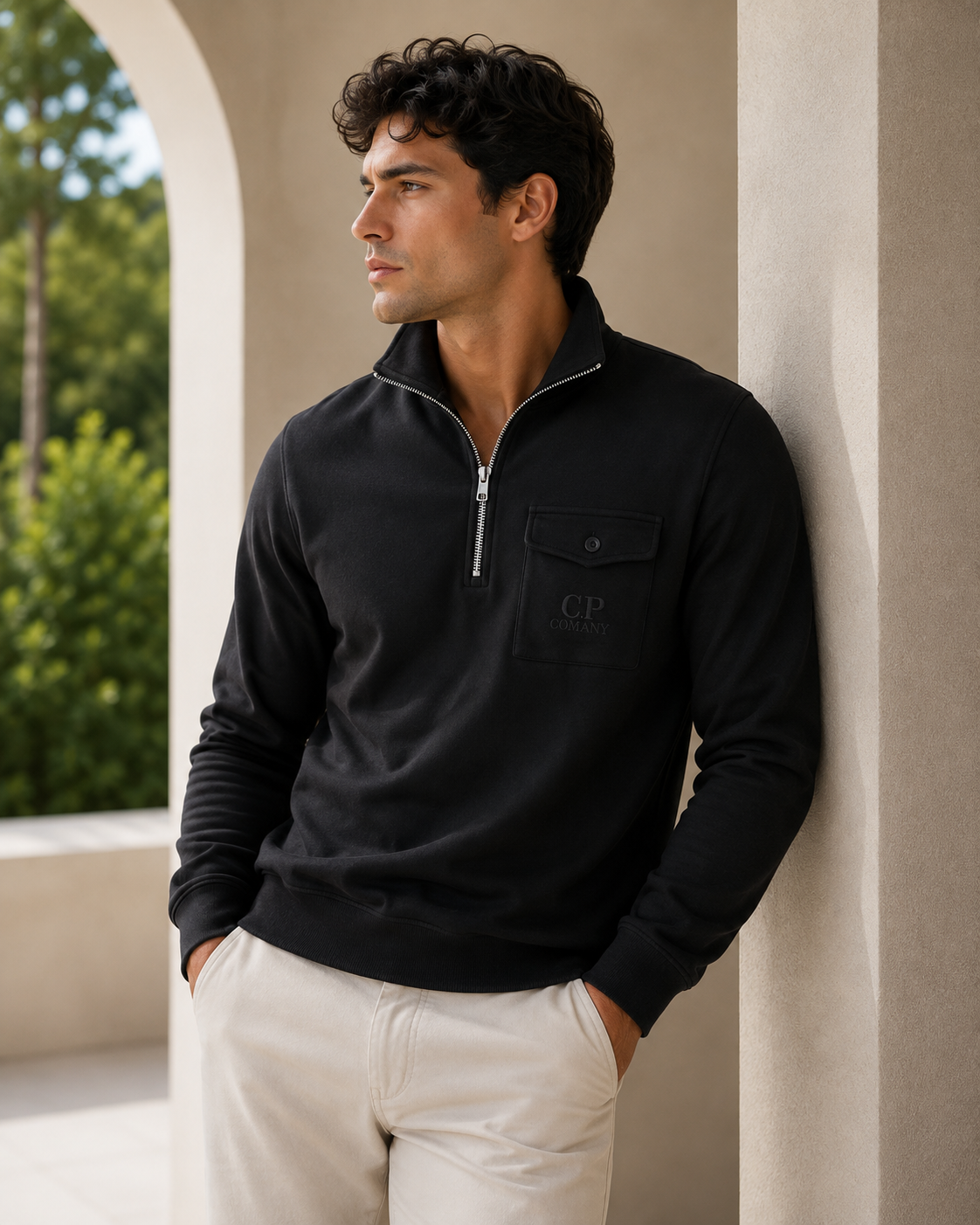 SUPER CLONE CP HALF ZIP SWEAT