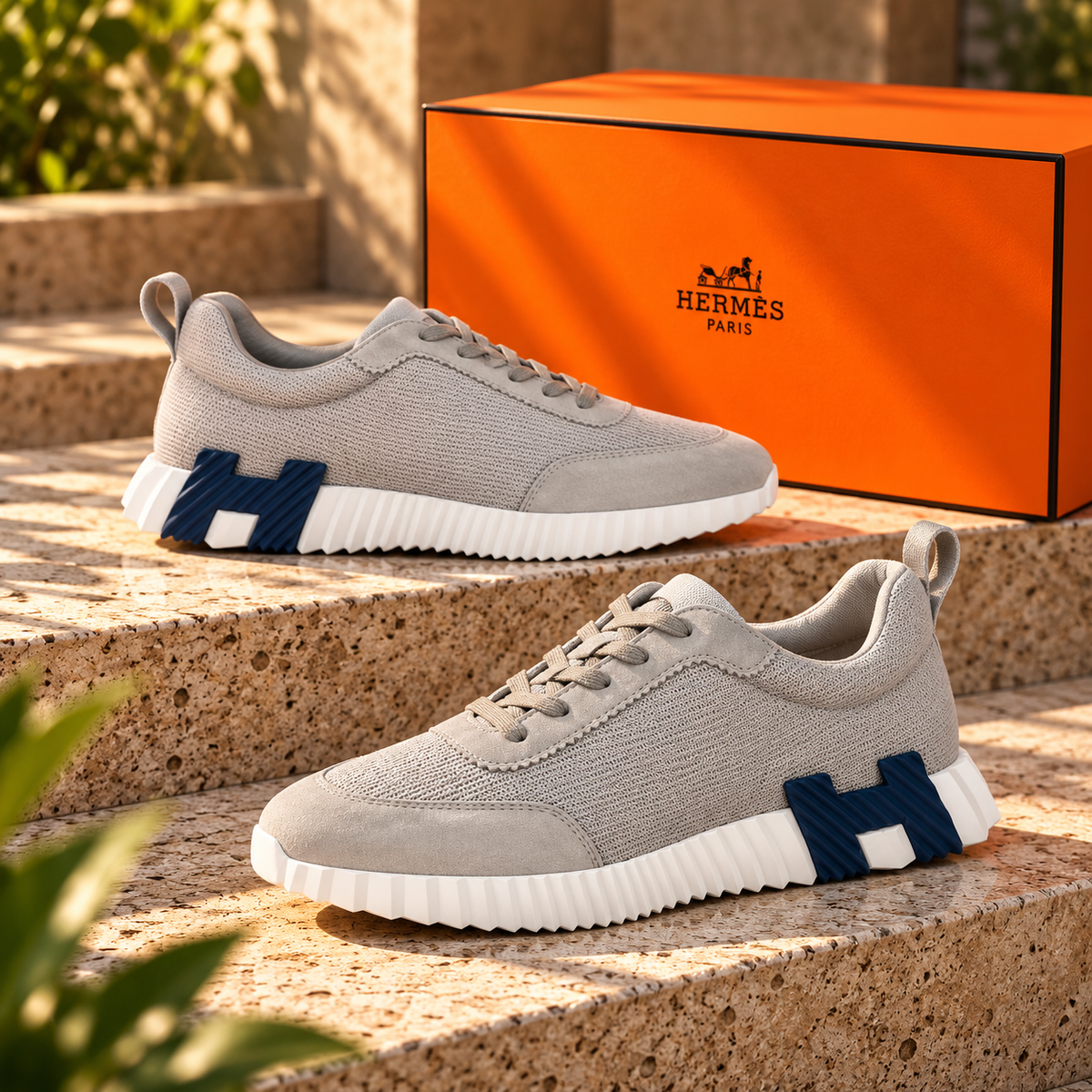HIGH END HERMES BOUNCING SHOES