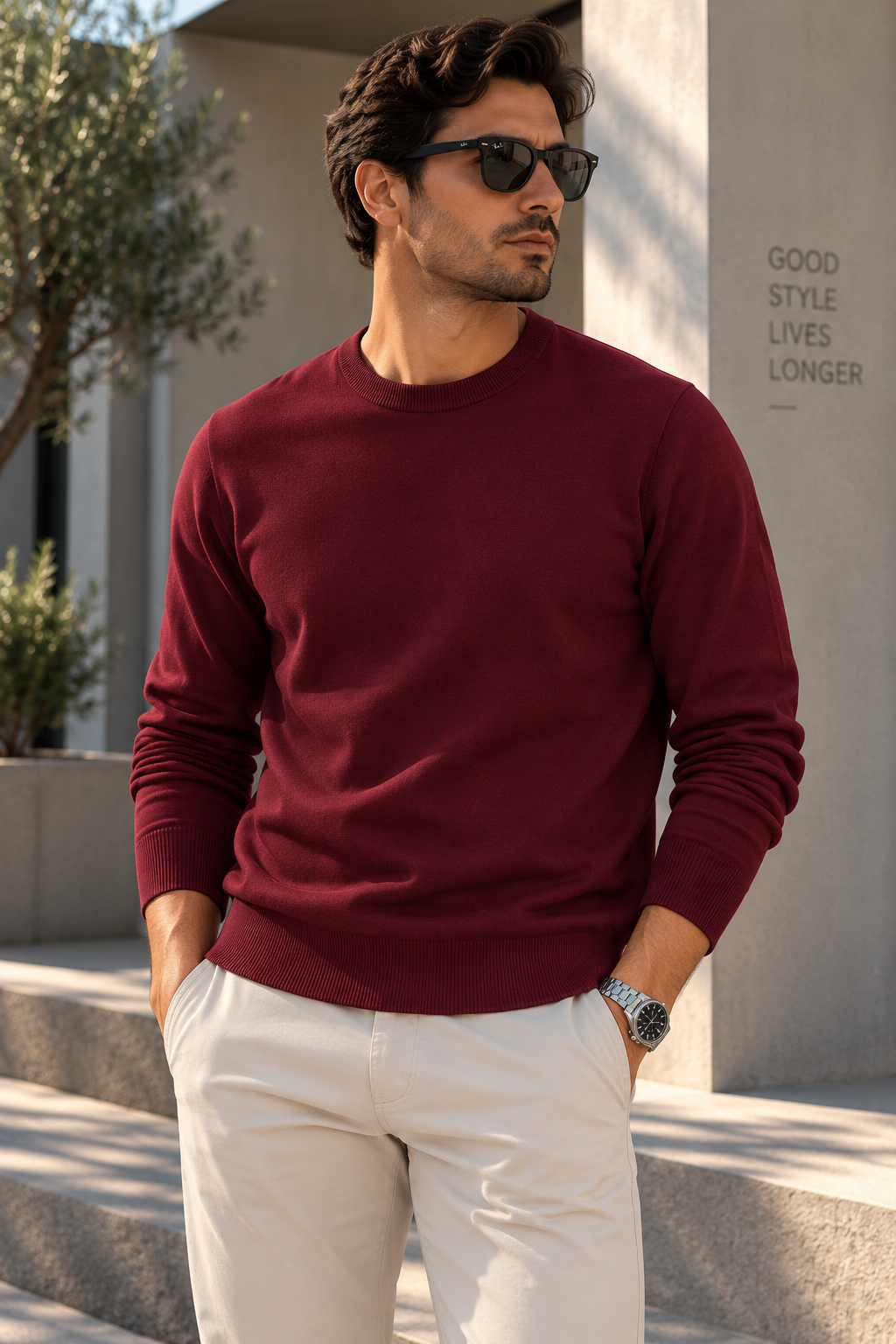 SUPER CLONE LORO PIANA KNITTED SWEAT