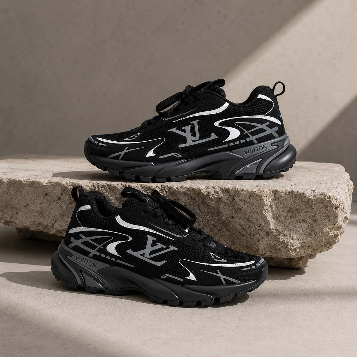 SUPER CLONE NEW LV TATIC TRAINERS SIZES 7 TO 12