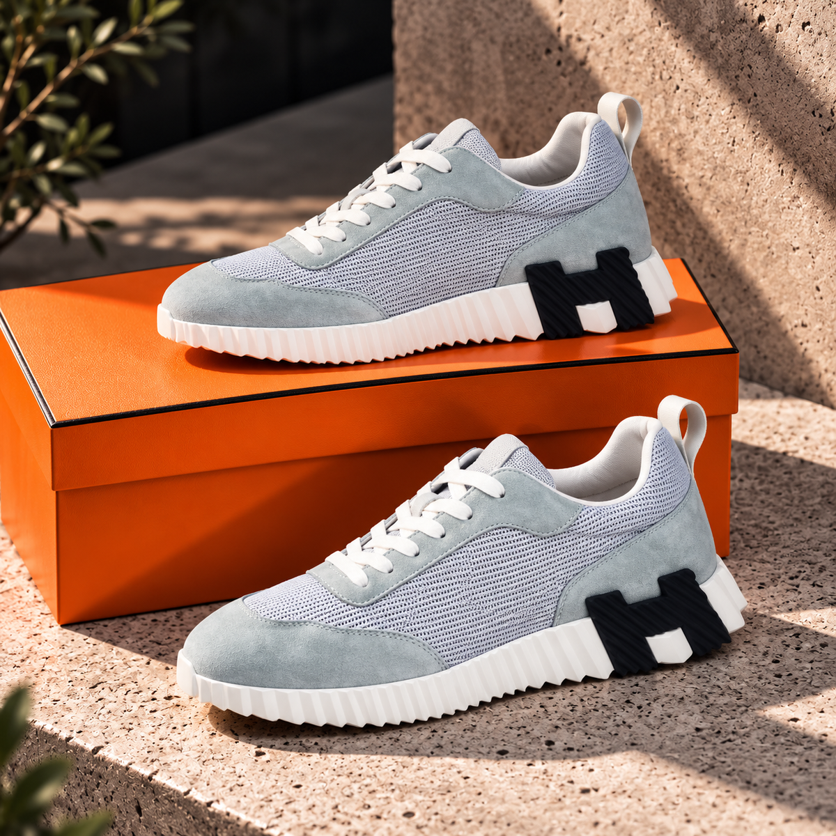 HIGH END HERMES BOUNCING SHOES
