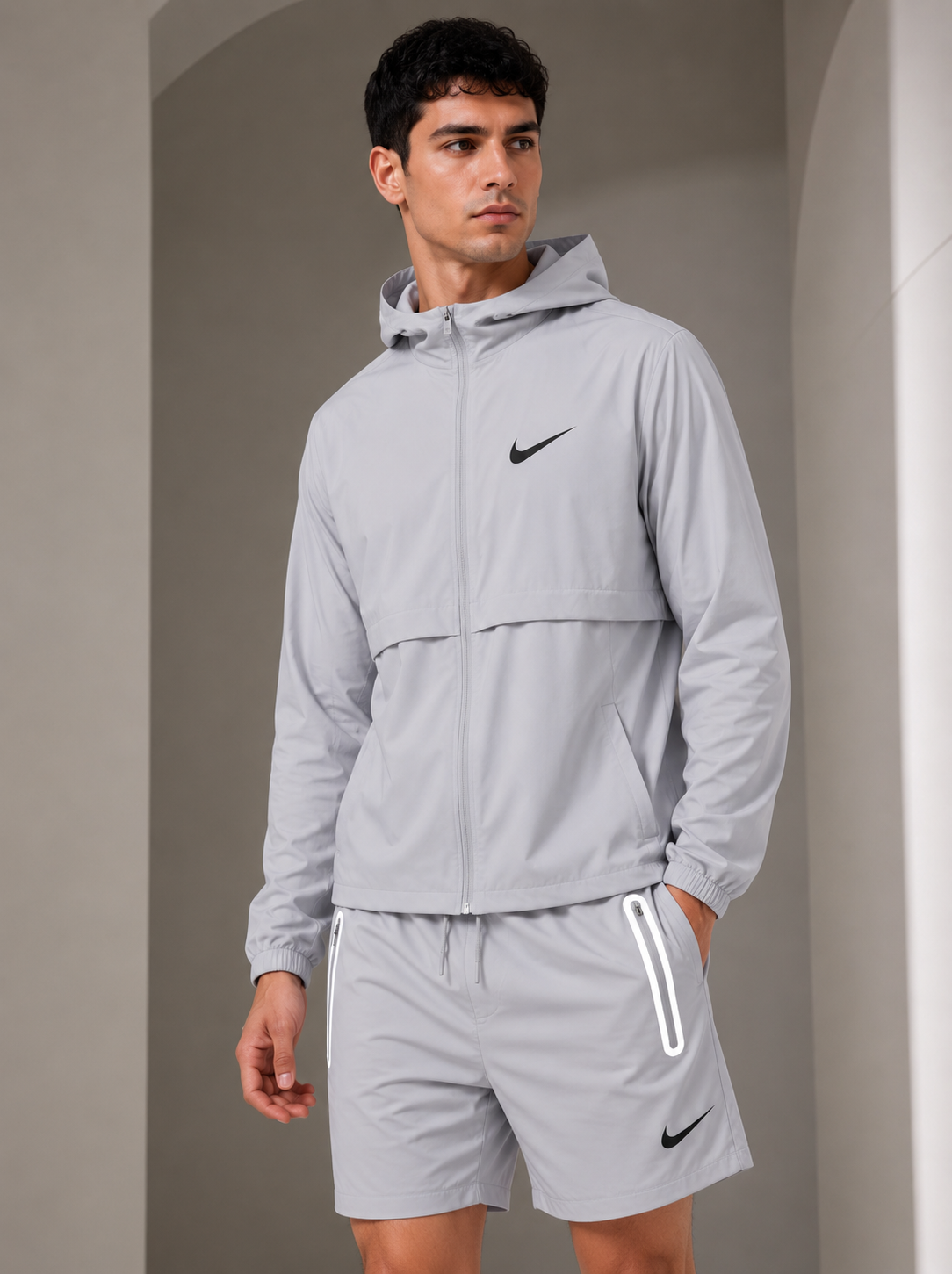 AAA QUALITY ASICS  3 PC SHORTSET SIZES SMALL TO XL