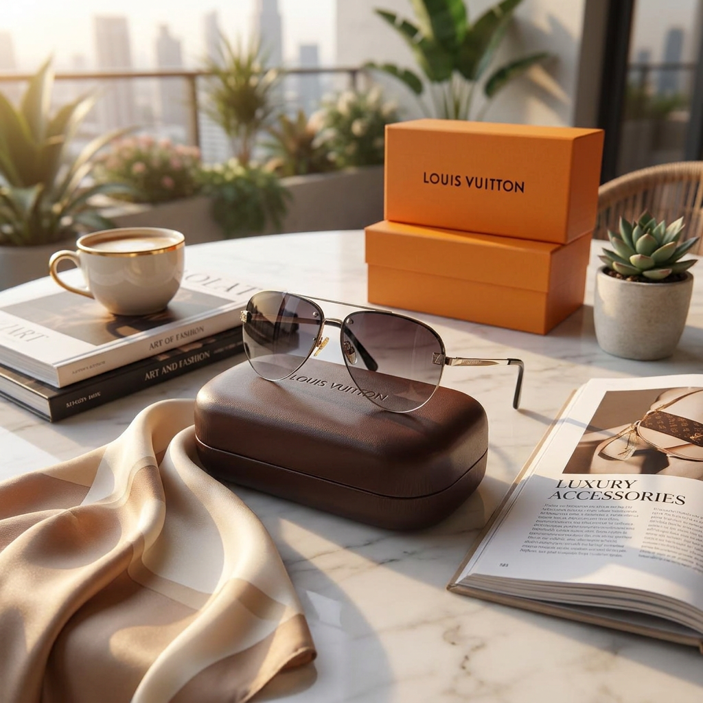 TOP QUALITY LV SUNGLASSES WITH FULL PACKAGING ETC