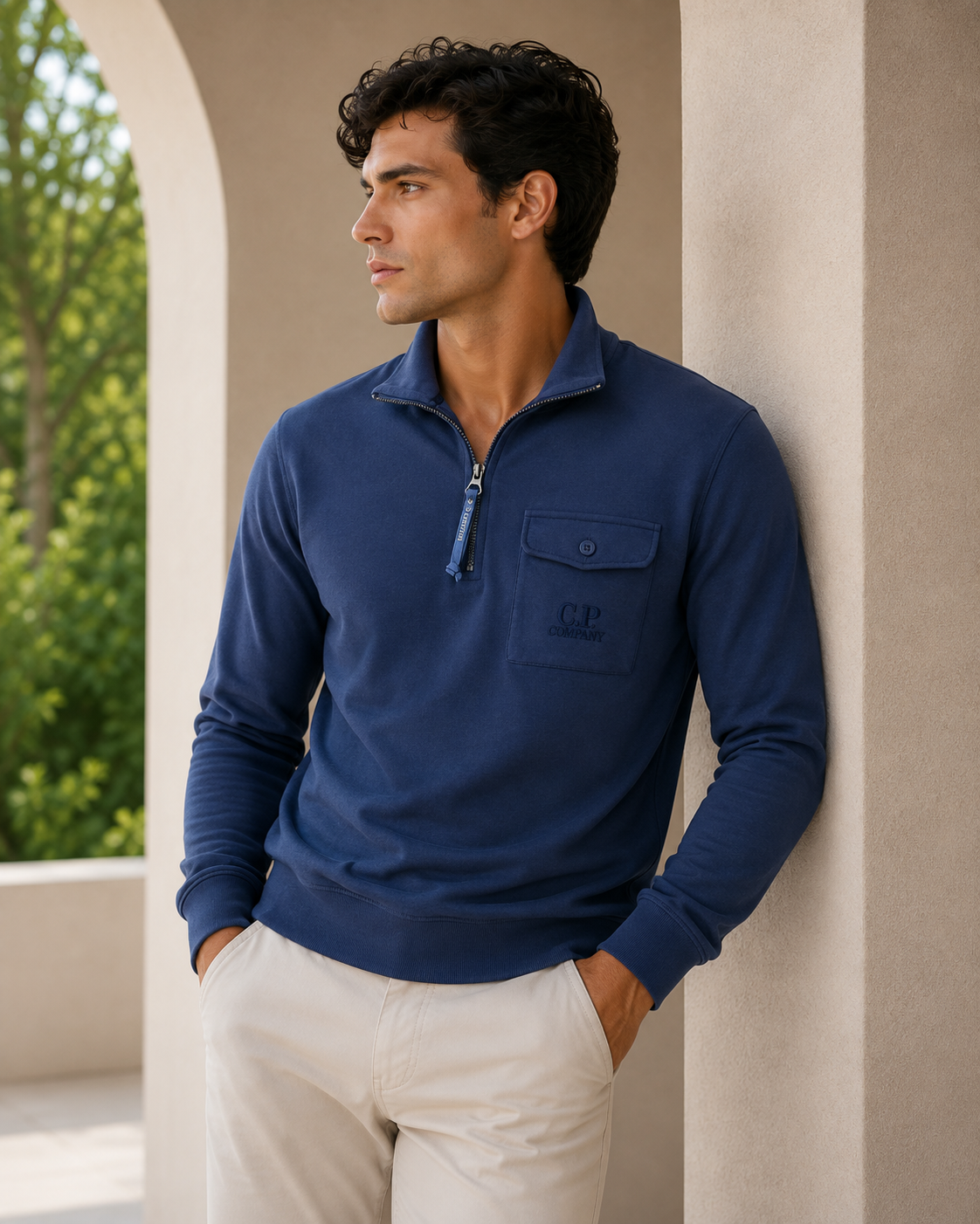 SUPER CLONE CP HALF ZIP SWEAT