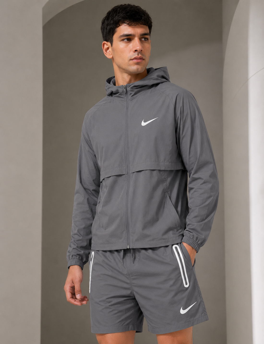 AAA QUALITY ASICS  3 PC SHORTSET SIZES SMALL TO XL