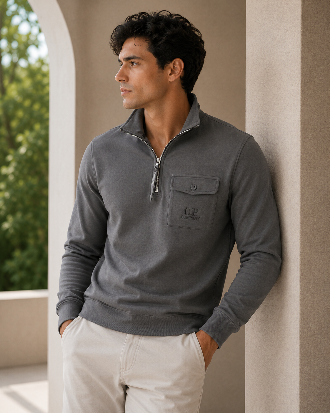 SUPER CLONE CP HALF ZIP SWEAT