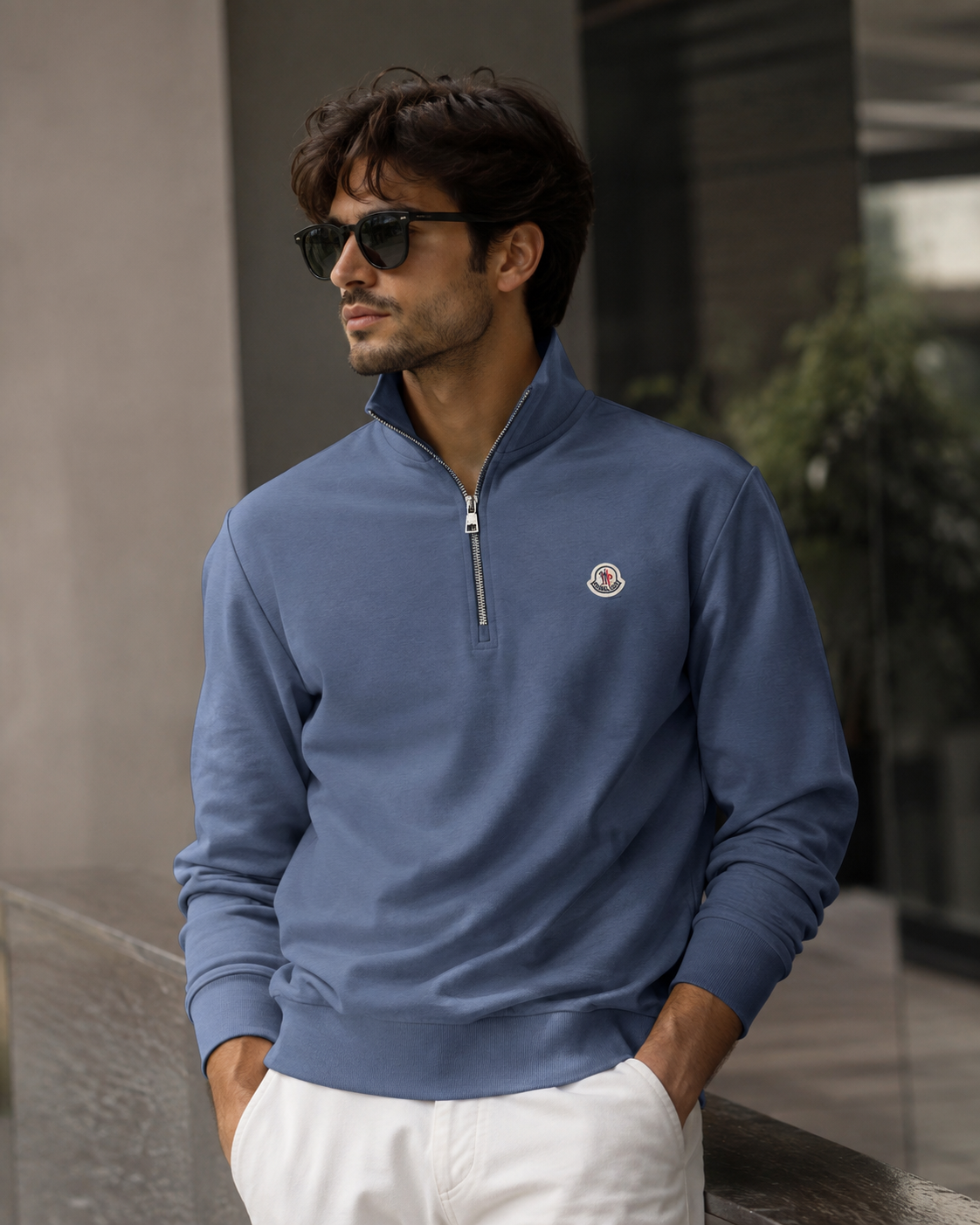 SUPER CLONE MONCLER HALF ZIP SWEAT ARRIVED
