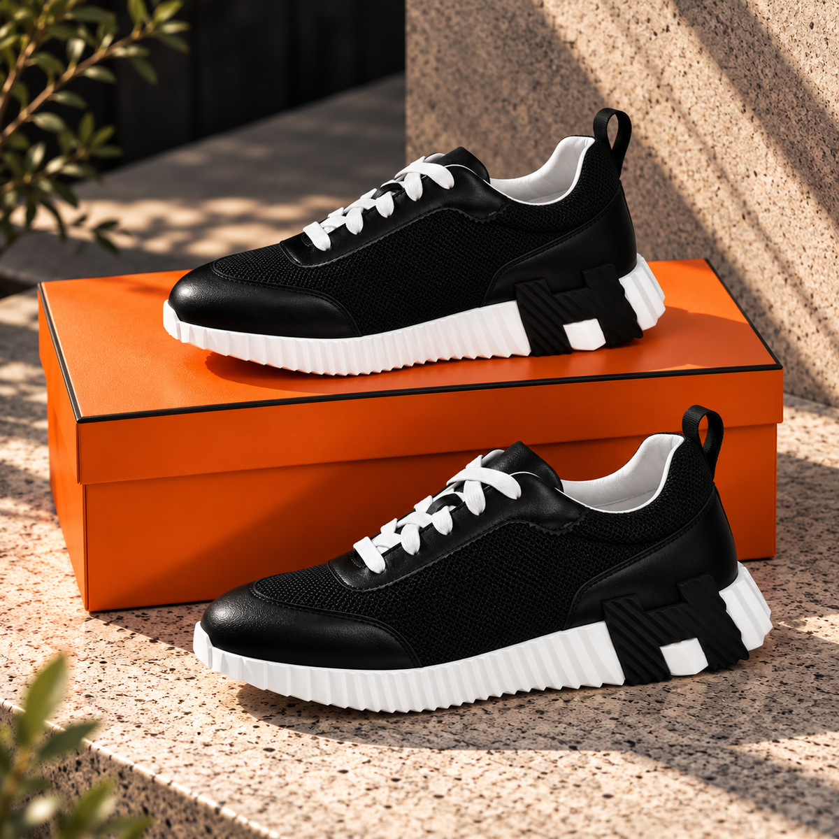 HIGH END HERMES BOUNCING SHOES