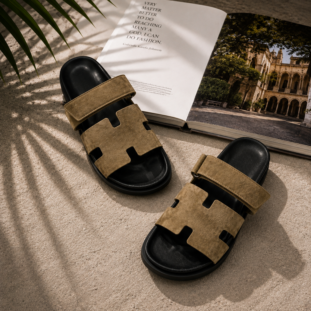 HIGH END HERMES CHYPRE SANDAL WITH FULL PACKAGING ETC SIZES 7 TO 11