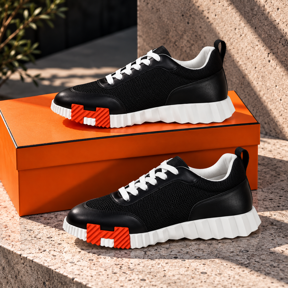 HIGH END HERMES BOUNCING SHOES