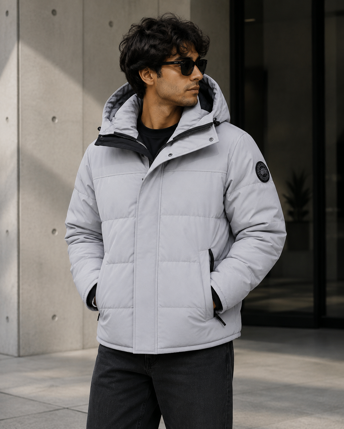 SUPER CLONE CANADA GOOSE MACMILLAN PARKA GHOST SIZES SMALL TO XXL