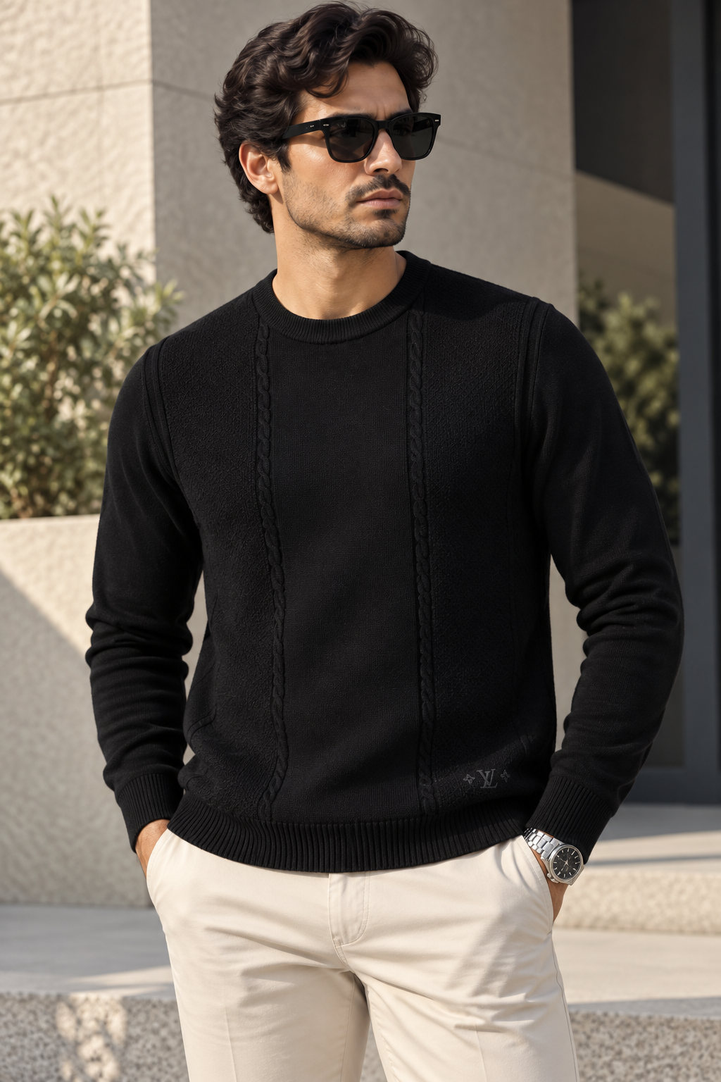SUPER CLONE LV KNITTED SWEAT