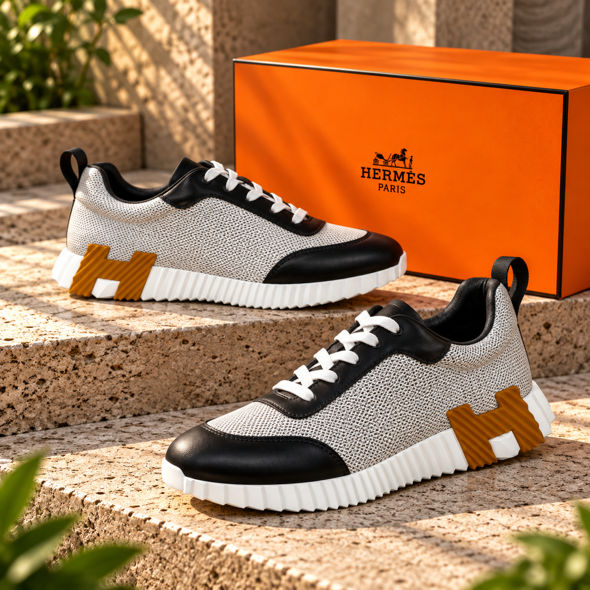HIGH END HERMES BOUNCING SHOES