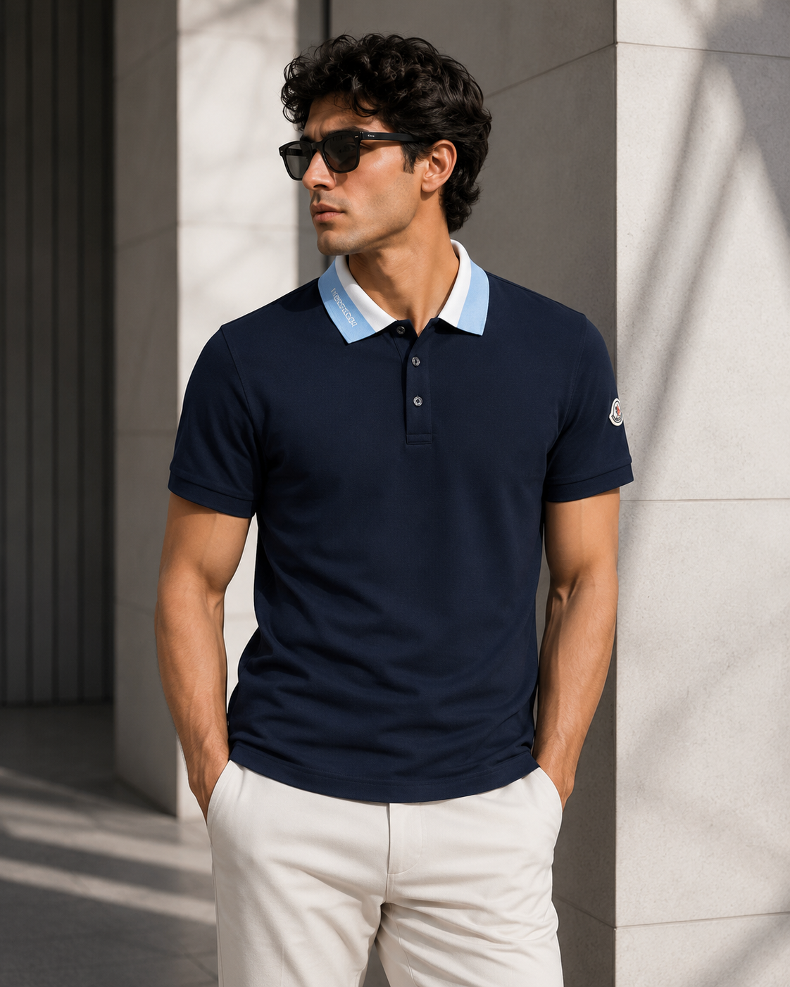 SUPER CLONE MONCLER POLO SIZES SMALL TO XXL
