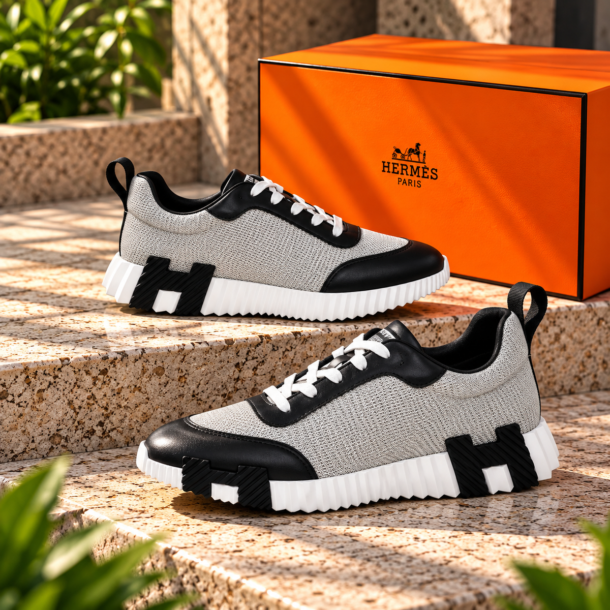 HIGH END HERMES BOUNCING SHOES
