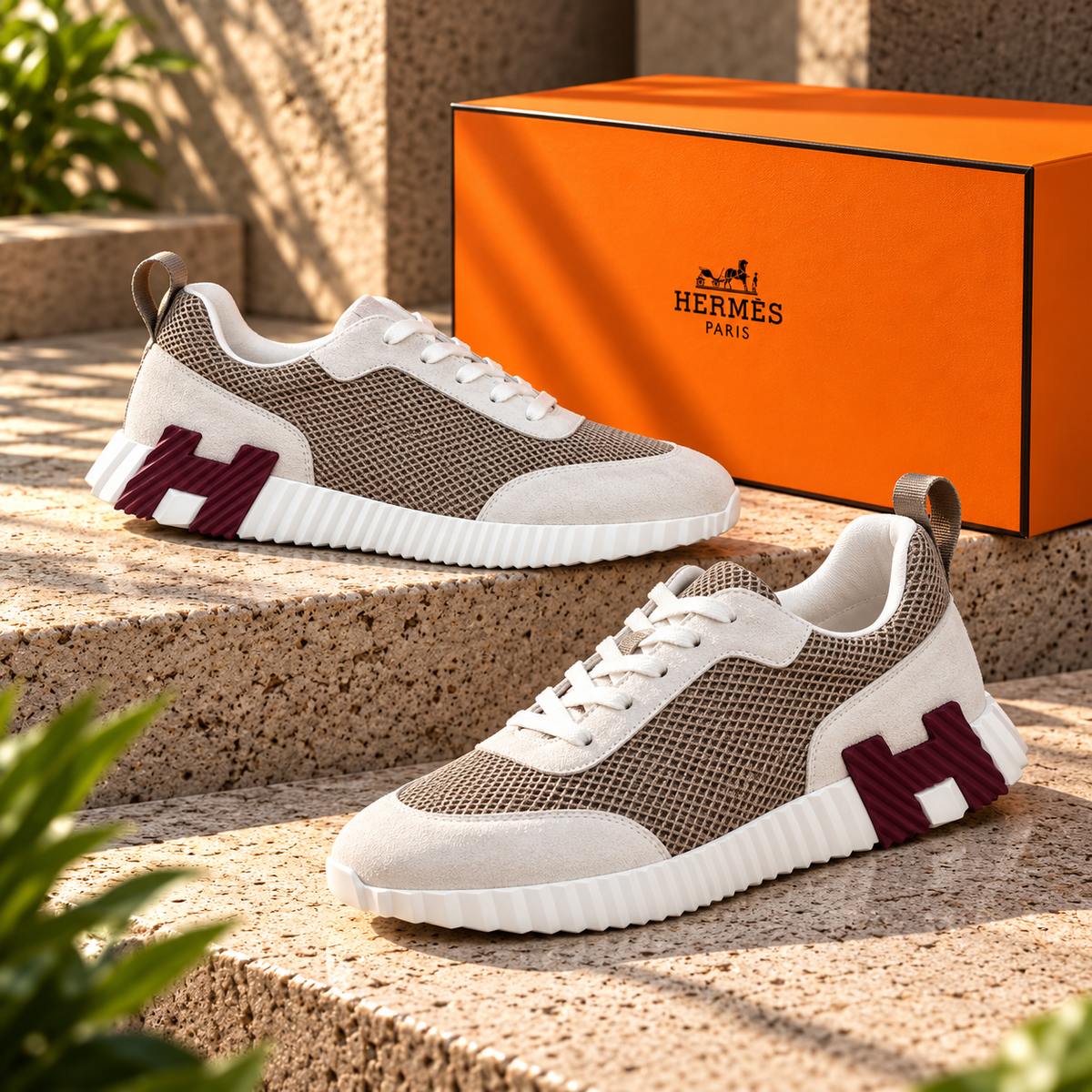 HIGH END HERMES BOUNCING SHOES