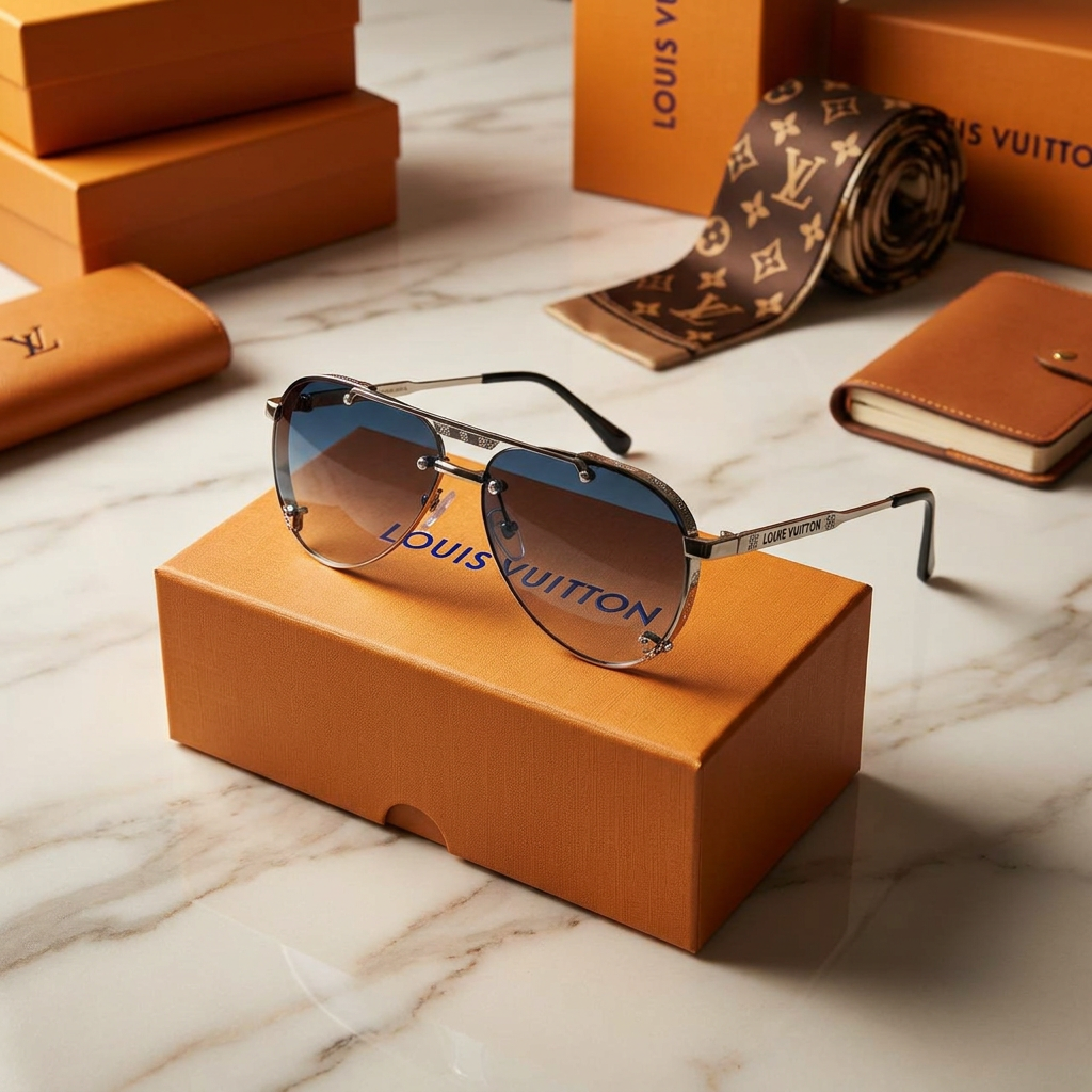 TOP QUALITY LV  SUNGLASSES WITH FULL PACKAGING ETC