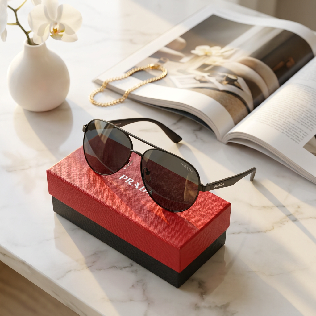 TOP QUALITY PRADA SUNGLASSES  WITH FULL PACKAGING ETC