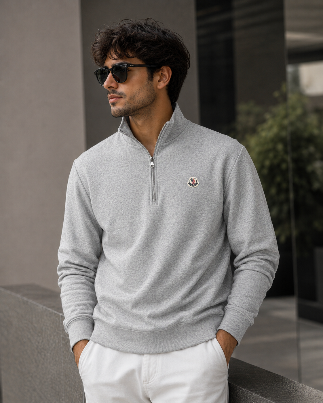 SUPER CLONE MONCLER HALF ZIP SWEAT ARRIVED